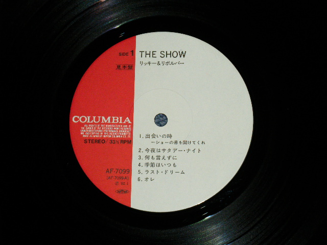 画像: リッキー＆リボルバー RICKY & REVOLVER -  THE SHOW  ( E/MINＴ )   / 1982  JAPAN ORIGINAL "PROMO" Used LP