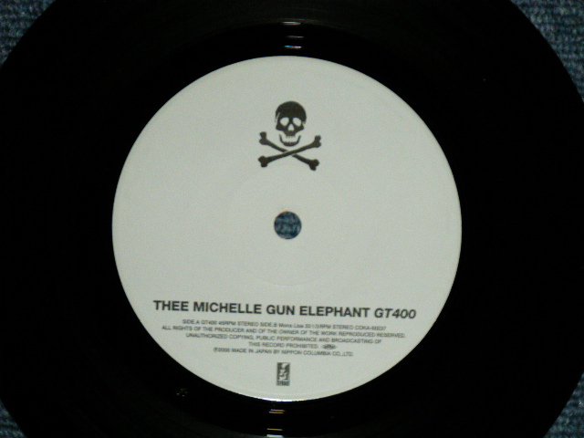 画像: ミッシェル・ガン・エレファントTMGE THEE MICHELLE GUN ELEPHANT - GT 400 (NEW) / 1998 JAPAN ORIGINAL "Brand New" 7" SINGLE  