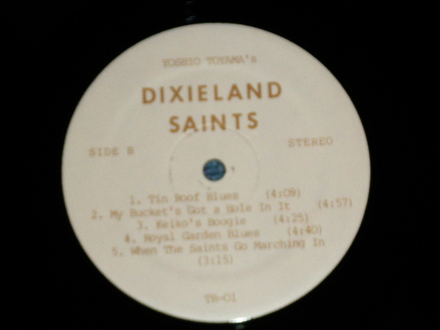 画像: 外山喜雄とディキシーランド・セインツ YOSHIO TOYAMA & His DIXIELAND SAINTS - DIXIELAND SAINTS (Ex++/MINT-) / 1978 JAPAN ORIGINAL from "INDIES MINOR Label" Used LP 