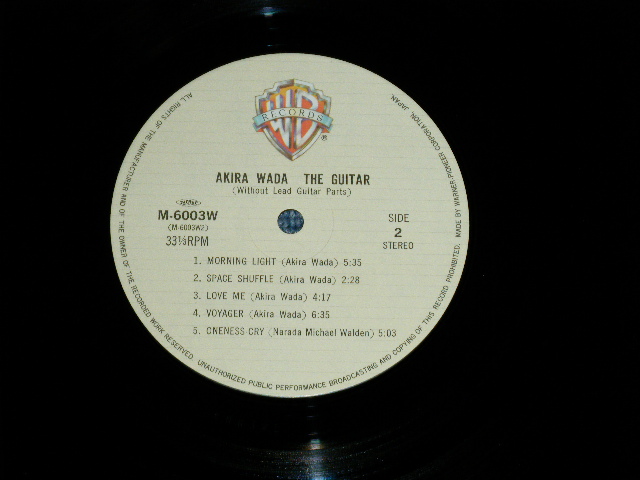 画像: 和田アキラ AKIRA WADA - THE GUITAR  ( Ex+/MINT-)    /1981 JAPAN ORIGINAL Used LP