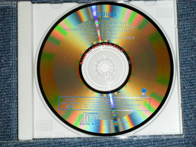 画像: 桐ケ谷 　仁 JIN KIRIGAYA  - indigo ( MINT/MINT )  / 1990  JAPAN ORIGINAL "PROMO" Used CD