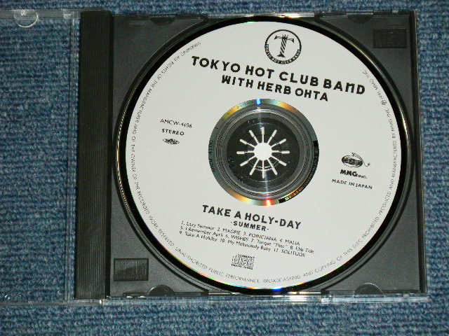 画像: TOKYO HOT CLUB BAND with HERB OHTA - TAKE A HOLY-DAY ( Ex+/MINT)  / 1991  JAPAN ORIGINAL "PROMO" Used CD 