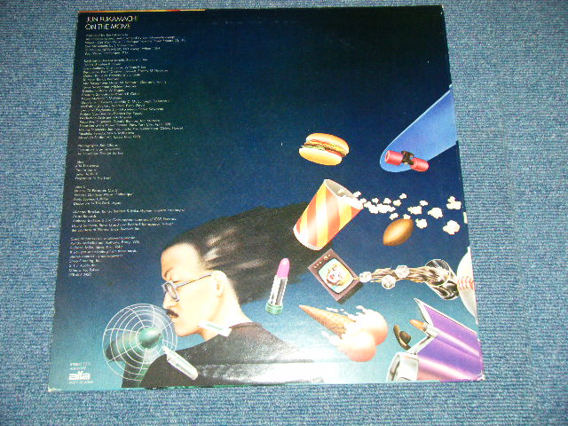 画像:  深町　純）   JUN FUKAMACHI   -  ON THE MOVE ( Ex++/MINT- )  / 1978JAPAN ORIGINAL Used  LP 