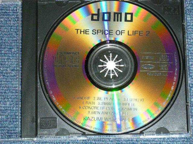 画像: 渡辺香津美 KAZUMI WATANABE - スパイス・オブ・ライフ２ SPICE OF LIFE 2( MINT-/MINT)  / 1988  JAPAN ORIGINAL Used CD  