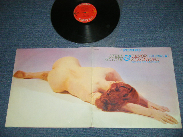 画像1: ヒット・キット・アイランダース THE HIT KIT ISLANDERS - 恋とワインと夜 STEEL GUITAR & TENOR SAXOPHONE (Ex+/Ex++, Ex+ Looks:Ex-)  / 1963 JAPAN ORIGINAL used LP
