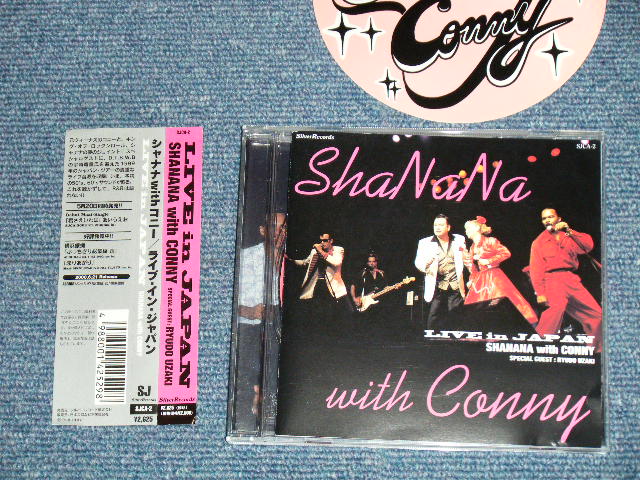 画像1: SHA NA NA  with CONNY シャ・ナ・ナ with コニー of VENUS -LIVE IN JAPAN ライブ・イン・ジャパン :With Un-Used STICKER  (Ex++/MINT) / 2000 JAPAN ORIGINALUsed CD with OBI