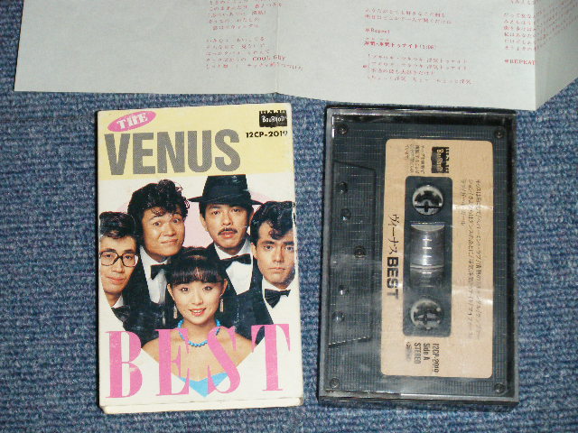 画像1: ザ・ヴィーナスTHE VENUS - ベスト THE VENUS BEST (Ex/MINT) / 1983 JAPAN ORIGINAL Used CASSETTE TAPE   