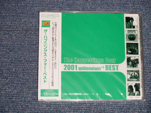 画像1: ハプニングス・フォー The HAPPENINGS 4 FOUR -   ベスト 2001 MILLENNIUM +1  BEST 　(SEALED) / 2001 JAPAN "BRAND NEW SEALED" CD  with OBI    