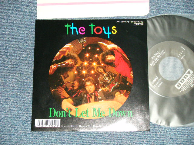 画像1: The TOYS (本田泰章) - Don't Let Me Down : Makes Me Wonder   (Ex+++/Ex++ ) / 1988  JAPAN ORIGINAL "PROMO" Used  7" Single 