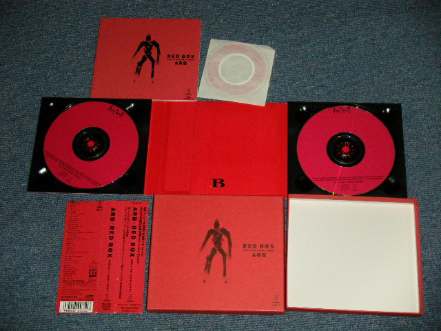 画像1: A.R.B. ARB - RED BOX ARB LIVE(1980~1990) (MINT-/MINT)  / 1990 JAPAN ORIGINAL Used 2-CD's+Cd Single BOX SET  with OBI 