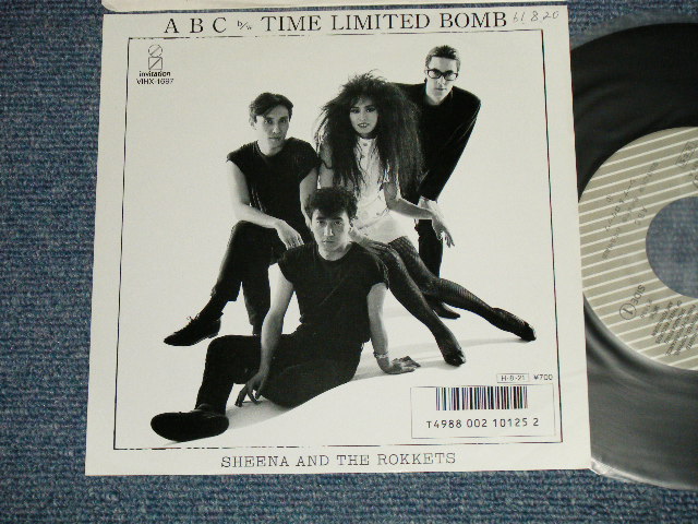 画像1: シーナ＆ザ・ロケット  ロケッツ　SHEENA & THE ROKKETS - A) ABC  B) TIME LIMITED BOMB   (Ex+++/MINT- SWOFC )   / 1986 JAPAN ORIGINAL "PROMO" Used 7" Single  シングル