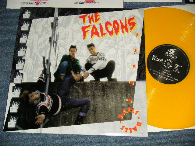画像1: The FALCONS - BALLS BALLS (with Inserts) (NEW) / 2003 JAPAN ORIGINAL "ORANGE Wax Vinyl" "BRAND NEW" LP