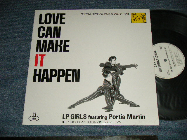 画像1: LP GIRLS featuring PORTIA MARTIN LP GIRLS フィーチャリング・ポーシャＭＳ－ティン- LOVE CAN MAKE IT HAPPEN  (MINT-/MINT) / 1991 JAPAN ORIGINAL "PROMO ONLY" Used 12" Single 