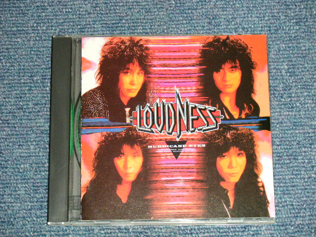 画像1: ラウドネス LOUDNESS - ハリケーン・アイズ HURRICANE EYES 日本語ヴァージョン JAPANESE VERSION ) (MINT-/MINT) / 1987 JAPAN ORIGINAL 1st Press Used CD 