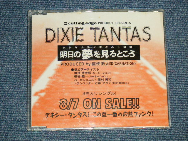 画像1: ディキシー・タンタス DIXIE TANTAS - 明日の夢を見るところ (MINT-/MINT) / 1996 JAPAN ORIGINAL "PROMO Only" 3 Tracks Maxi-CD   
