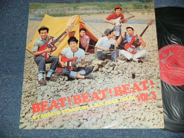 画像1: 寺内タケシとブルージーンズ TAKESHI TERAUCHI & THE BLUEJEANS  - ビート ビート ビート Vol.3  BEAT BEAT BEAT Volume 3 (Ex/Ex++ Looks:Ex+  EDSP)  / 1965 JAPAN ORIGINAL Used LP 