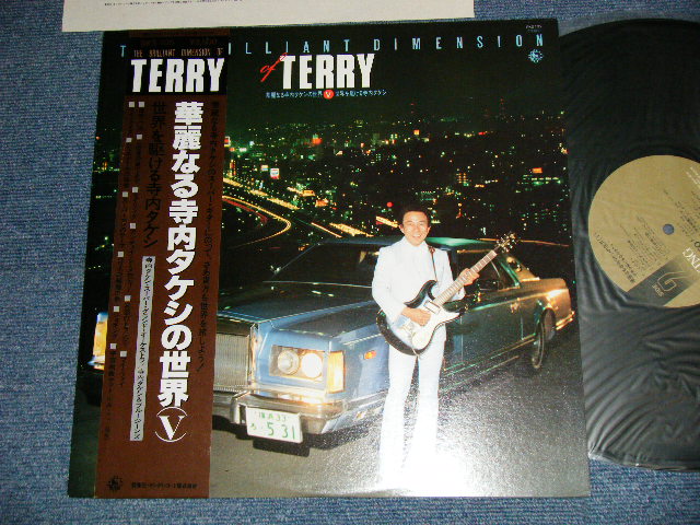 画像1: TAKESHI 'TERRY' TERAUCHI 寺内タケシ - 華麗なる寺内タケシの世界(V) BRILLIANT DIMENSION (MINT/MINT) / 1980 JAPAN ORIGINAL Used LP With OBI 