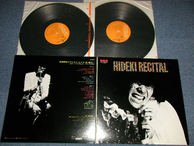 西城秀樹 HIDEKI SAIJYO - 秀樹 リサイタル / ヒデキ・愛・ 絶叫！HIDEKI RECITAL (Ex+++/MINT-) /  1974 JAPAN ORIGINAL Used 2-LP - パラダイス・レコード