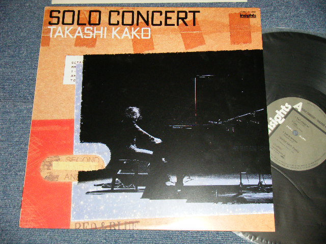 画像1: 加古隆 TAKASHI KAKO - SOLO CONCERT (MINT-/MINT) / 1985 JAPAN ORIGINAL Used LP 