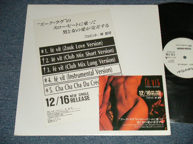 画像1: 林哲司 TETSUJI HAYASHI - フェビット  FE VIT  (Ex+++/MINT) / 1990 JAPAN ORIGINAL "PROMO ONLY" Used 12"