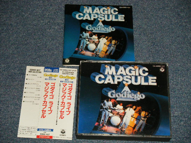 画像1: ゴダイゴ GODAIGO - ライブ　マジック・カプセル MAGIC CAPSULE (MINT-/MIN) / 1989 JAPAN ORIGINAL Used 2-CD's with OBI CD