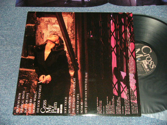 画像1: 中森明菜 AKINA NAKAMORI - CROSS MY PALM (MINT-, Ex++/MINT) / 1987 JAPAN ORIGINAL Used LP +ColorPin up Lyrics Sheet 
