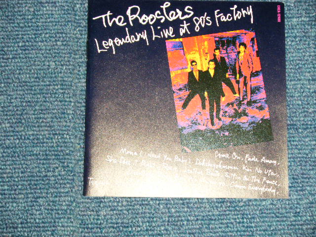 画像1: ルースターズ THE ROOSTERS - LEGENDARY LIVE AT 80's FACTORY  (MINT-/MINT)  / 1995 JAPAN ORIGINAL Used CD with OBI 