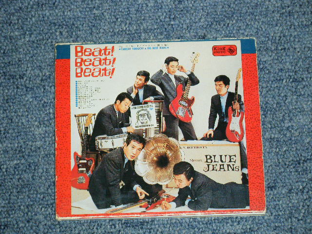 画像1:  寺内タケシとブルージーンズ TAKESHI 'TERRY' TERAUCHI & BLUEJEANS  - I / BEAT BEAT BEAT Vol.1&2 (VG+++/MINT)  / 1989 JAPAN ORIGINAL Used CD 