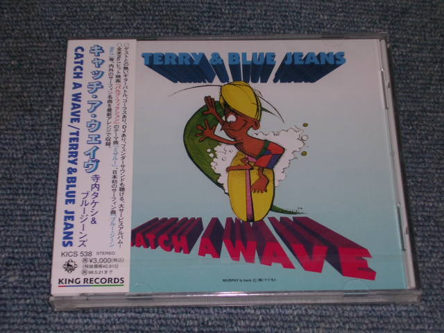 画像1:  寺内タケシとブルージーンズ TAKESHI 'TERRY' TERAUCHI & BLUEJEANS - CATCH A WAVE (SEALED) /  2008 JAPAN "BRAND NEW FACTORY SEALED未開封新品" CD