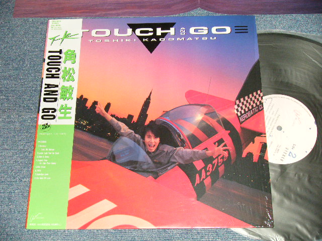 画像1: 角松敏生 TOSHIKI KADOMATSU - TOUCH AND GO (MINT/MINT) / 1986 JAPAN ORIGINAL Used LP with OBI 