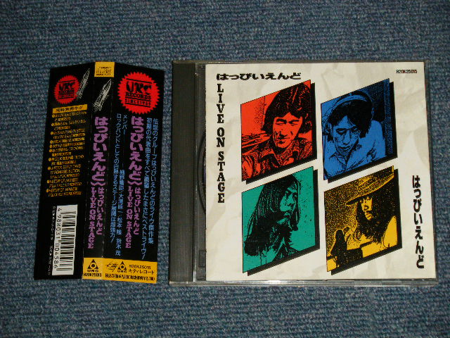 画像1: はっぴいえんど HAPPYEND - LIVE ON STAGE (MINT/MINT) /1989 JAPAN ORIGINAL 1st Press Used CD with OBI 