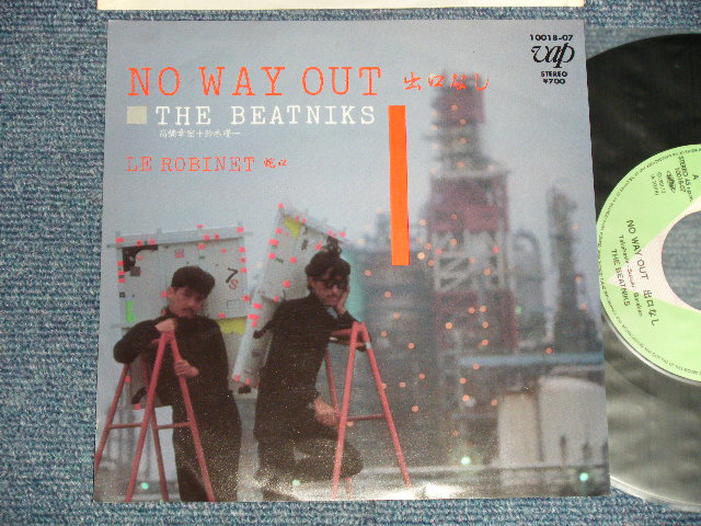画像1: ビートニクス THE BEATNIKS (高橋幸宏 YUKIHIRO TAKAHASHI + 鈴木慶一 KEIICHI SUZUKI) - NO WAYOUT 出口なしB) LE ROBINET (Ex+++/MINT) / 1981 JAPAN ORIGINAL Used 7" Single 