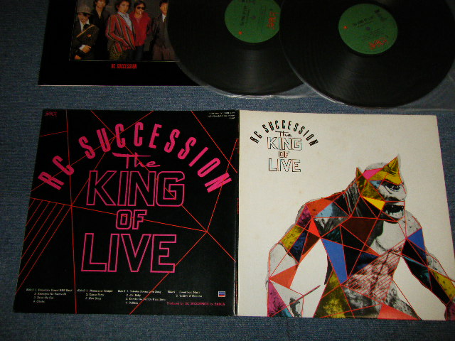 画像1: ＲＣサクセション RC SUCCESSION - THE KING OF LIVE (Ex++/MINT-) / 1983 JAPAN ORIGINAL Used 2-LP's 