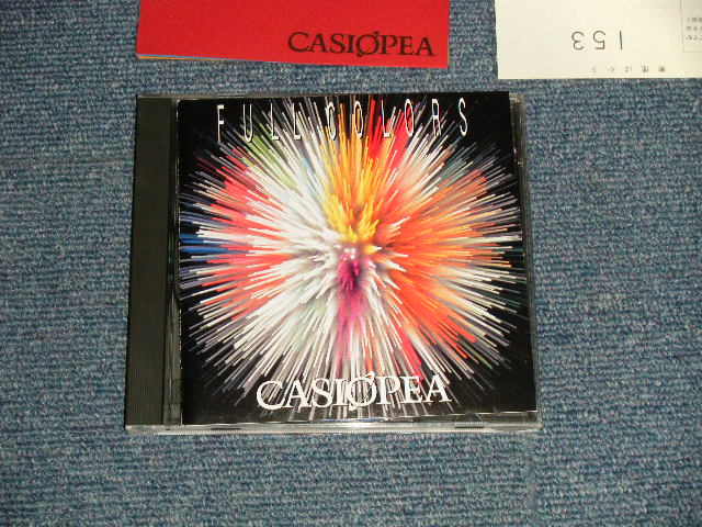 画像1: カシオペア CASIOPEA - FULL COLORS :With INSERTS (Ex+/MINT) / 1991 JAPAN ORIGINAL Used CD 