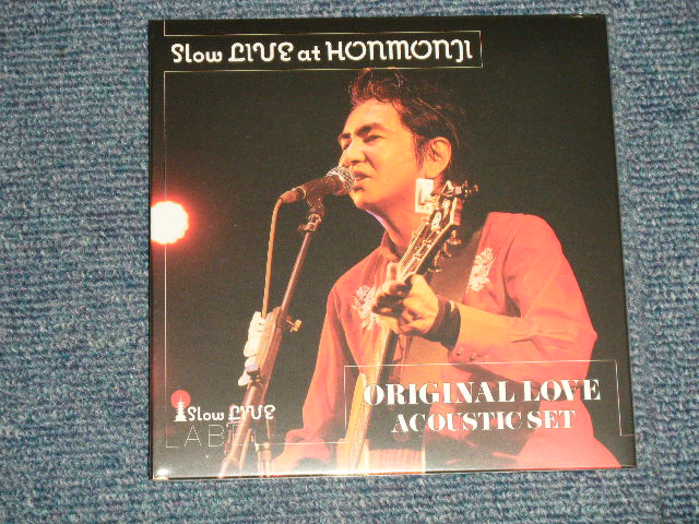 画像1: ORIGINAL LOVE オリジナル・ァヴ - Slow LIVE at HONMONJI (SEALED) / 2019 JAPAN ORIGINAL "BRAND NEW SEALED" CD 