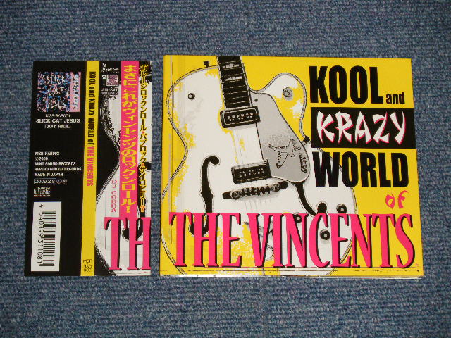 画像1: The VINCENTS - KOOL and KRAZY WORLD OF THE VINCENTS (MINT-/MINT) / 2009 JAPAN ORIGINAL 1st Issue Used CD With OBI 