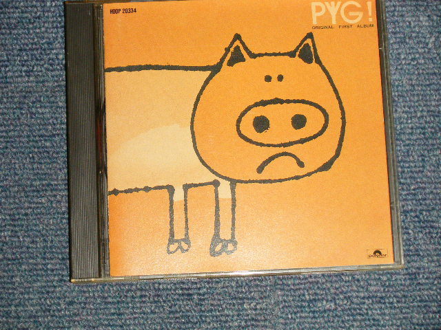 画像1: PYG ( 沢田研二 &　萩原健一 KENJI 'JULIE' SAWADA &  KENICHI HAGIWARA )  - PYG! ( ORIGINAL FIRST ALBUM ) (MINT-/MIN) / 1989 JAPAN ORIGINAL Used  CD