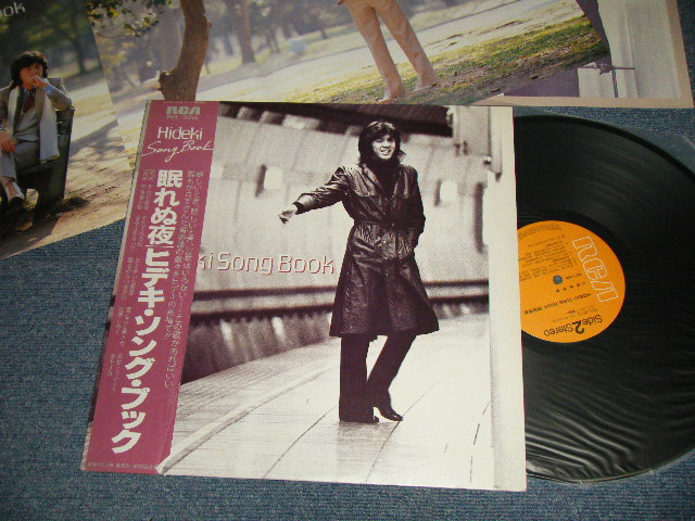 画像1: 西城秀樹  HIDEKI SAIJYO  - 眠れぬ夜 / ヒデキ・ソング・ブック HIDEKI SONG BOOK : (with PIN-UP POSTER) (MINT-/MINT-) / 1981 JAPAN ORIGINAL Used LP  with OBI 