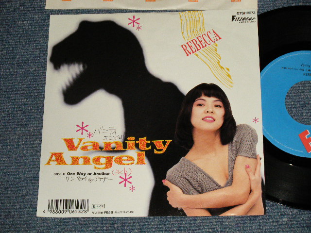 画像1: REBECCA レベッカ - A)Vanity Angel  B)ONE WAY OR ANOTHER (Ex+/Ex++ WOFC, WOBC)  / 1989 JAPAN ORIGINAL Used 7" Single 