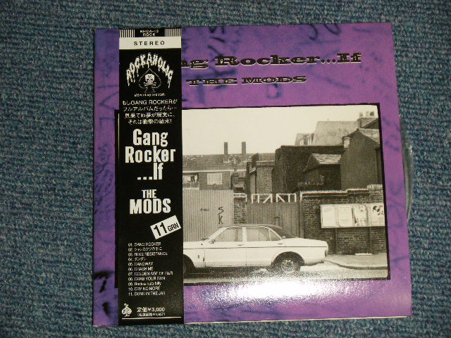 画像1: The MODS ザ・モッズ  - GANG ROCKER...IF (MINT-/MINT) / 2009 JAPAN ORIGINAL "紙ジャケット仕様 Mini-LP Paper Sleeve" Used CD with OBI 
