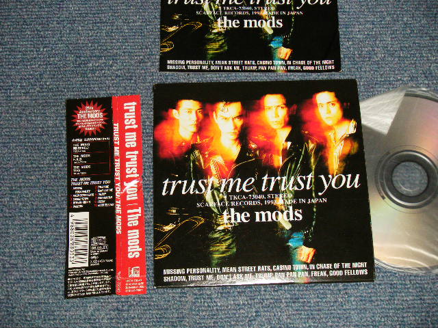 画像1: The MODS ザ・モッズ  - TRSUT ME TRUST YOU (MINT-/MINT) / 2006 JAPAN ORIGINAL "紙ジャケット仕様 Mini-LP Paper Sleeve" Used CD with OBI 