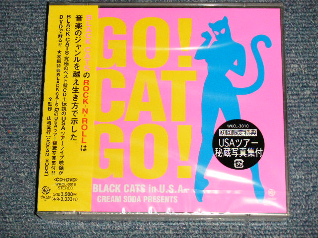 画像1: ブラック・キャッツ BLACK CATS - GO CAT GO! BLACK CATS IN USA  (SEALED) / 2004 JAPAN ORIGINAL "BRAND NEW SEALED"  2-CD with OBI 