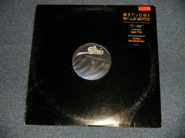 画像1: 坂本龍一 RYUUICHI SAKAMOTO feat IGGY POP - RISKY (VG+++/Ex+++) / 1987 US AMERICA "PROMO ONLY" Used 12" 