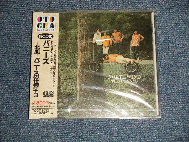 画像1: バニーズ 荻野達也とバニーズ The BUNNYS- 北風 NORTH WIND (SEALED) / 1994 JAPAN  "Brand New Sealed CD 