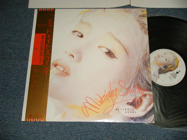 画像1: 本田美奈子 MINAKO HONDA - ミッドナイト・スウィング MIDNIGHT SWING (MINT-/MINT-) / 1987 JAPAN ORIGINAL Used LP with OBI