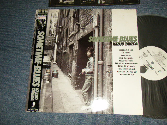 画像1: 竹田和夫 KAZUO TAKEDA - SOMETIME BLUES (Ex+++/MINT-) / 1982 JAPAN ORIGINAL "WHITE LABEL PROMO " Used LP  with OBI