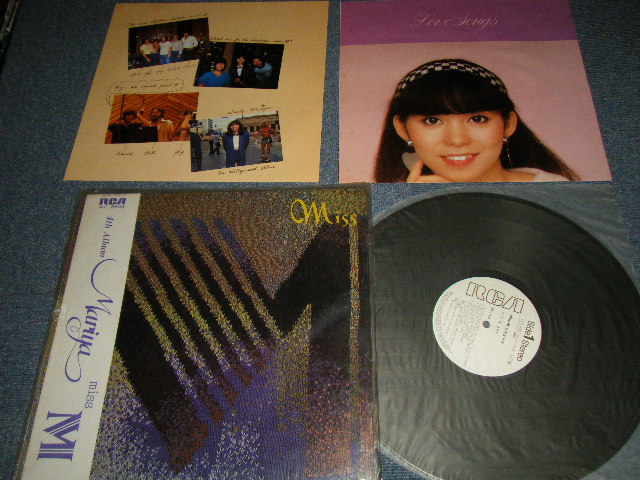 画像1: 竹内まりや MARIYA TAKEUCHI  - MISS M (with PIN-UP POSTER)  (MINT-/MINT) / 1980 JAPAN ORIGINAL "With OUTER SOFT VINYL BAG" "WHITE LABEL PROMO" Used LP