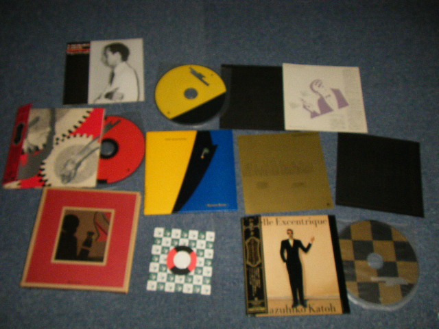 画像1: 加藤和彦  KAZUHIKO KATO  - 3-CD Box Set (ベル・エキセントリック   + うたかたのオペラ + パパ・ヘミングウェイ) "Bonus CD Single"  (Ex+++/MINT) / 2004 JAPAN ORIGINAL "紙ジャケット仕様" Used CD with Obi (TWO)