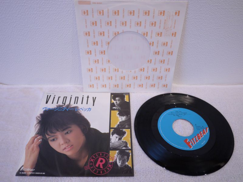 画像1: REBECCA 　レベッカ - A)ヴァージニティー Virginity   B)黄金の日々(MINT-/MINT-) 1984 JAPAN ORIGINAL Used 7" Single 