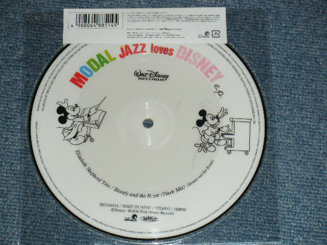 画像1: Disney×須永辰緒  The Five Corners Quintet / Elizabeth Shepherd Trio - Modal Jazz Loves Disney E.P. (NEW) / 2008 JAPAN ORIGINAL "PICTURE DISC" "BRAND NEW" 7" Single